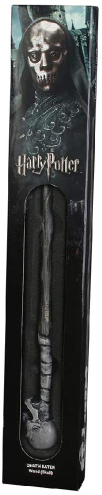 The Noble Collection - Death Eater Skull Wand in een standaard doos met venster