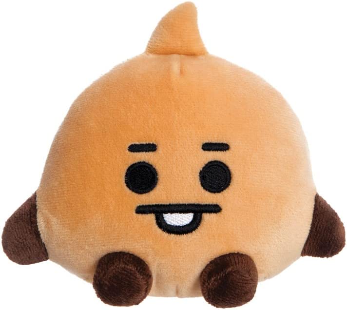 AURORA, 61482, BT21 Official Merchandise, Baby SHOOKY Sitting Doll 5In, Soft Toy