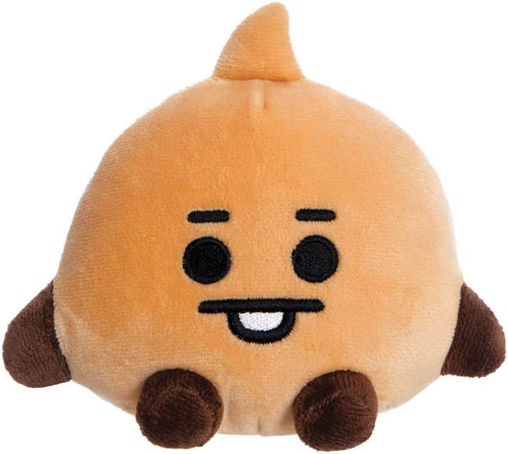 AURORA, 61482, BT21 Offizielles Merchandise, Baby SHOOKY sitzende Puppe 5 Zoll, Stofftier