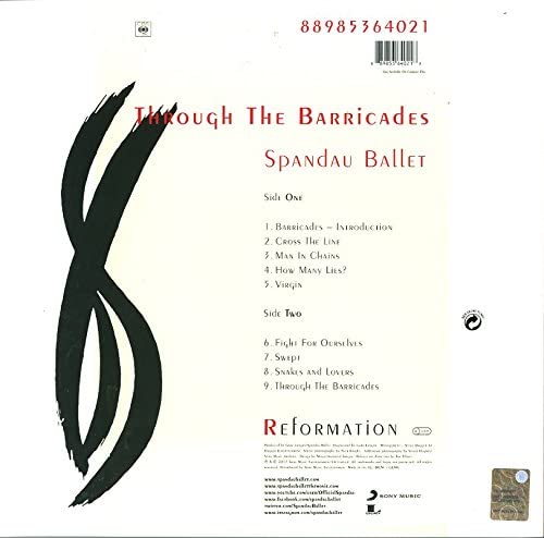 Through The Barricades - Spandau Ballet [VINYL]