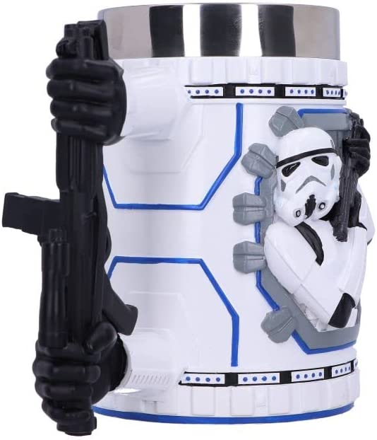 Nemesis Now Officially Licensed Stormtrooper Tankard, White, 18cm