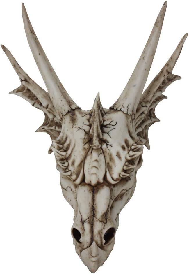 Nemesis Now The Last Dragon Skull Figurine 40cm Ivory