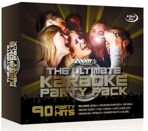 Zoom Karaoke – Das ultimative Karaoke-Partypaket – 6 CD+G-Box-Set – von Zoom Karaoke – [Audio-CD]
