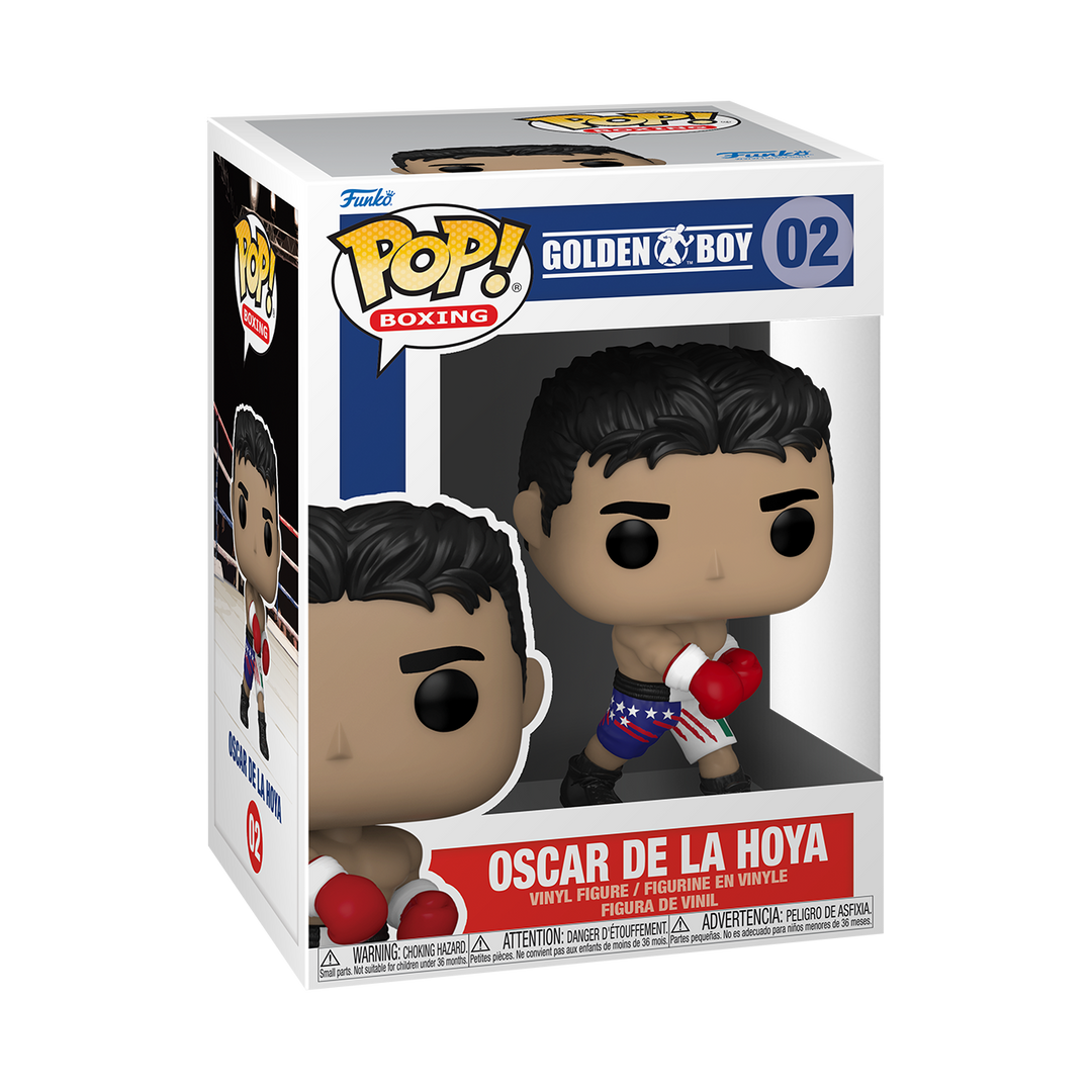 Golden Boy Oscar De La Hoya Funko 56814 Pop! Vinyl Nr. 02