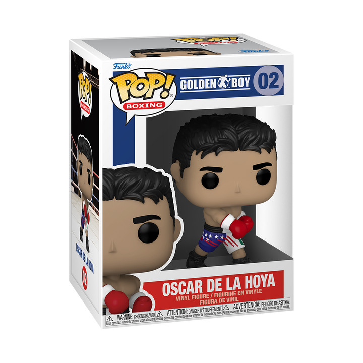 Golden Boy Oscar De La Hoya Funko 56814 Pop! Vinyl #02