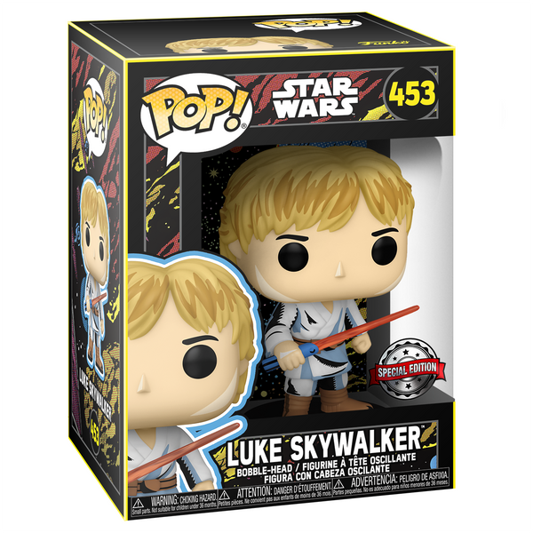 Star Wars Luke Skywalker (Retro Comic) Exclusive Funko 57933 Pop! Vinyl #453