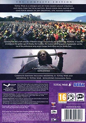 Medieval 2 Total War - The Complete Collection (PC DVD)