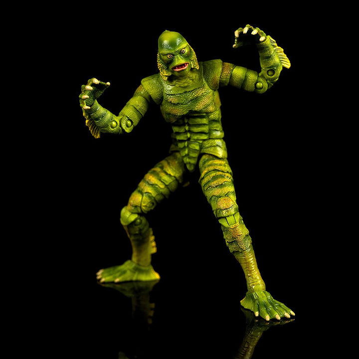 Jada 253251017 Universal Monsters Black Lagoon Creature 6” Deluxe Collector Figure, Green