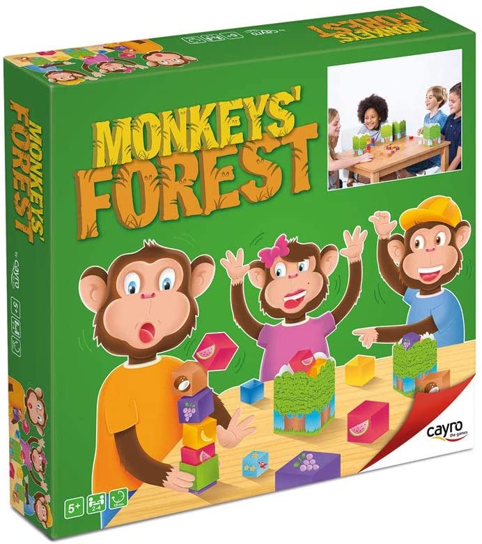 Cayro – Spiel Monkeys Forest sammelt die maximale Anzahl an Früchten, mehrfarbig (335)