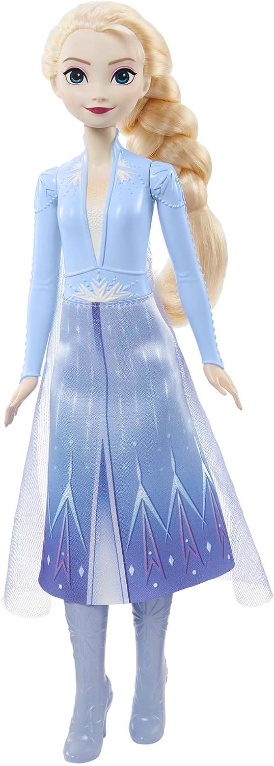Disney Frozen Toys, Elsa-Modepuppe mit charakteristischer Kleidung und Accessoires