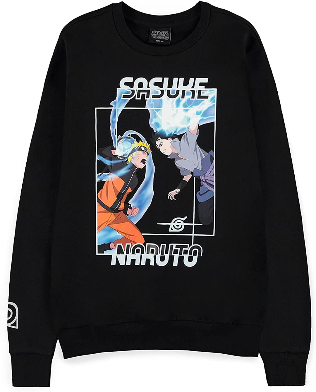 Difuzed NARUTO - Sasuke Naruto - Pullover für Herren (M)