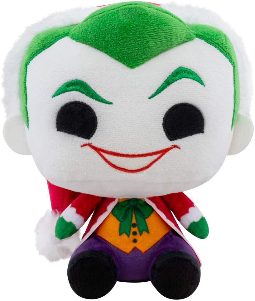 DC Holiday-Santa Joker Comics Juguete Coleccionable Funko 51063 POP Plush
