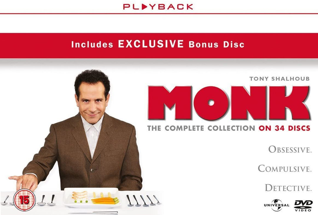 Monk – Staffel 1–8 [2002] – Mystery [DVD]