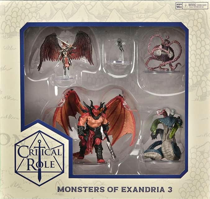 Wizkids Critical Role: Monsters of Exandria 3 Miniaturen-Set