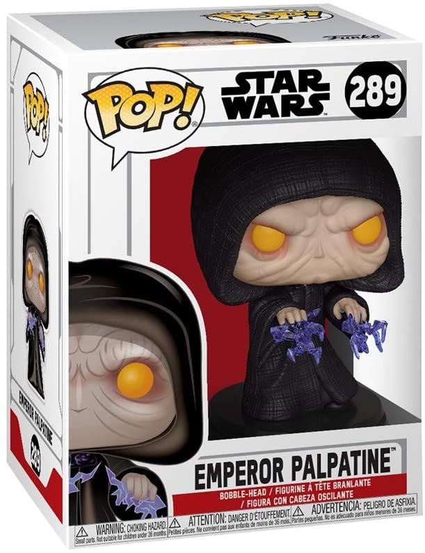 Star Wars Emperor Palpatine Funko 37591 Pop! Vinilo # 289