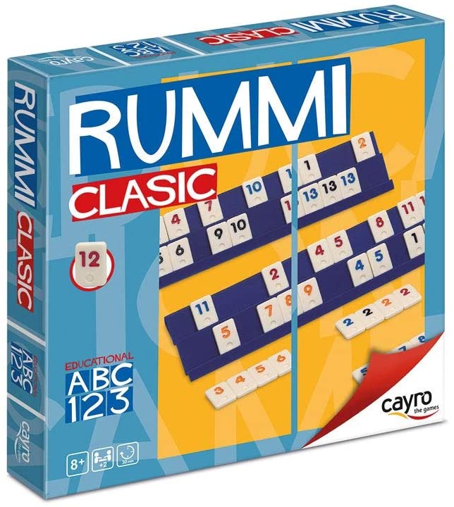 Cayro Rummi Traditionelles Spiel Brettspiel Entwicklung kognitiver Fähigkeiten und mathematischer Logik - Brettspiel