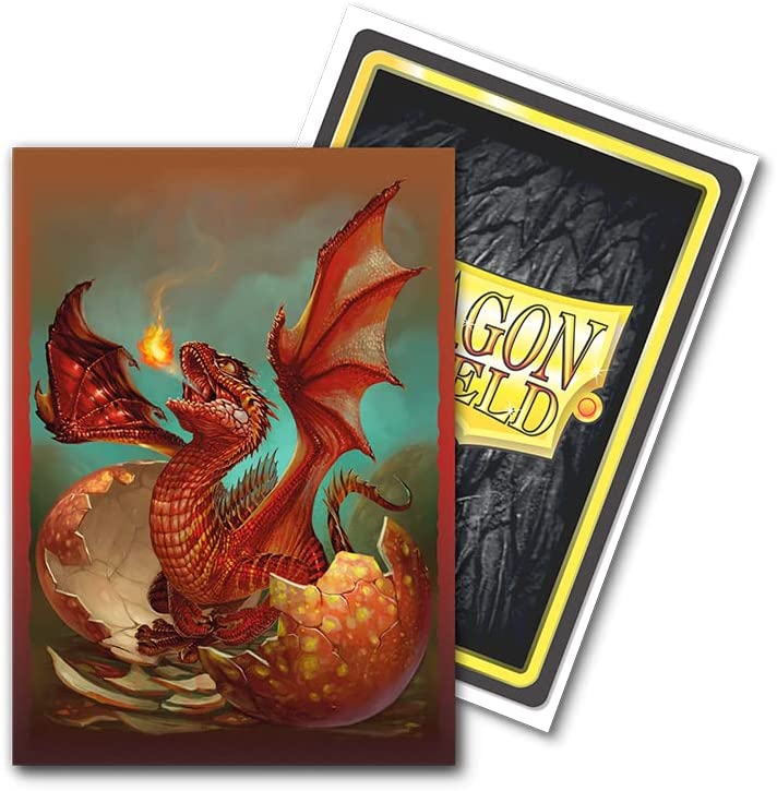 Dragon Shield-Ärmel – Matt gebürstete Kunst: Sparky 100 CT