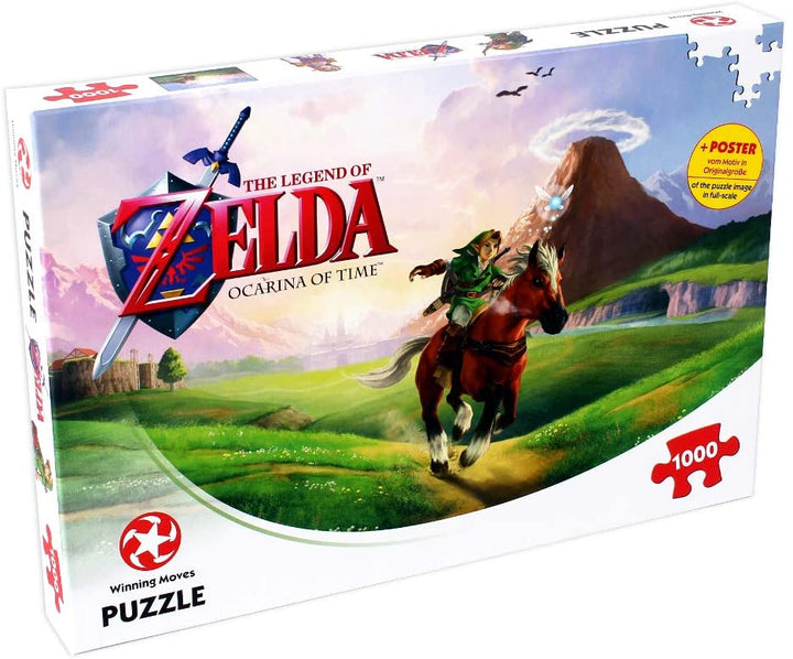 Winning Moves The Legend of Zelda Ocarina of Time Rompecabezas de 1000 piezas