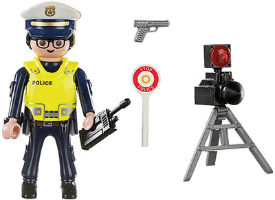 Playmobil 70305 Special Plus Police Officer with Speed Trap