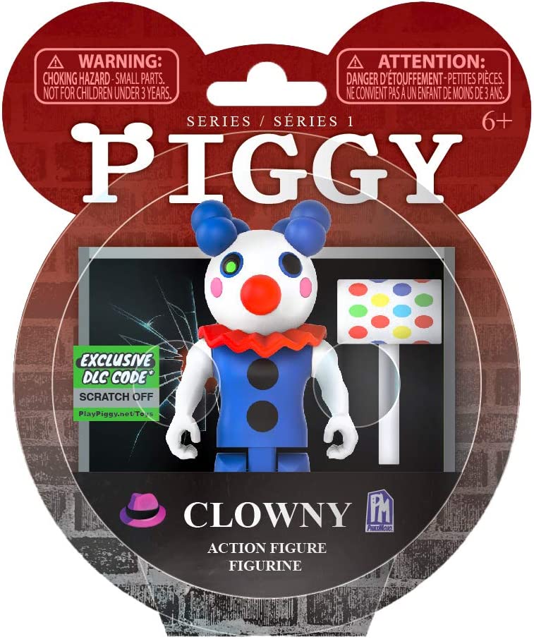 PIGGY Clowny Series 1 3,5-Zoll-Actionfigur (einschließlich DLC-Artikel)