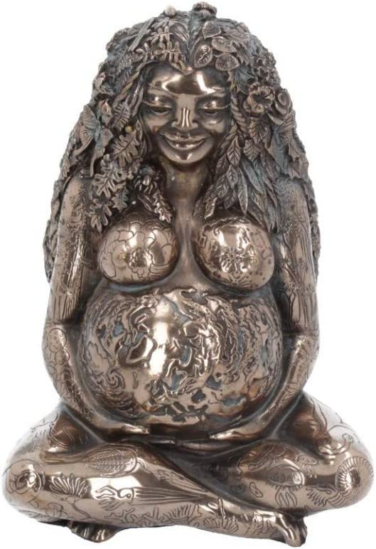 Nemesis Now Mutter Erde Bronze 17,5 cm Figur, Kunstharz, Einheitsgröße