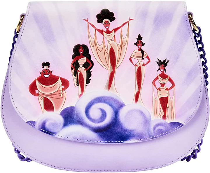 Loungefly Disney Hercules Muses Clouds Crossbody Bag Hercules One Size, Hercules