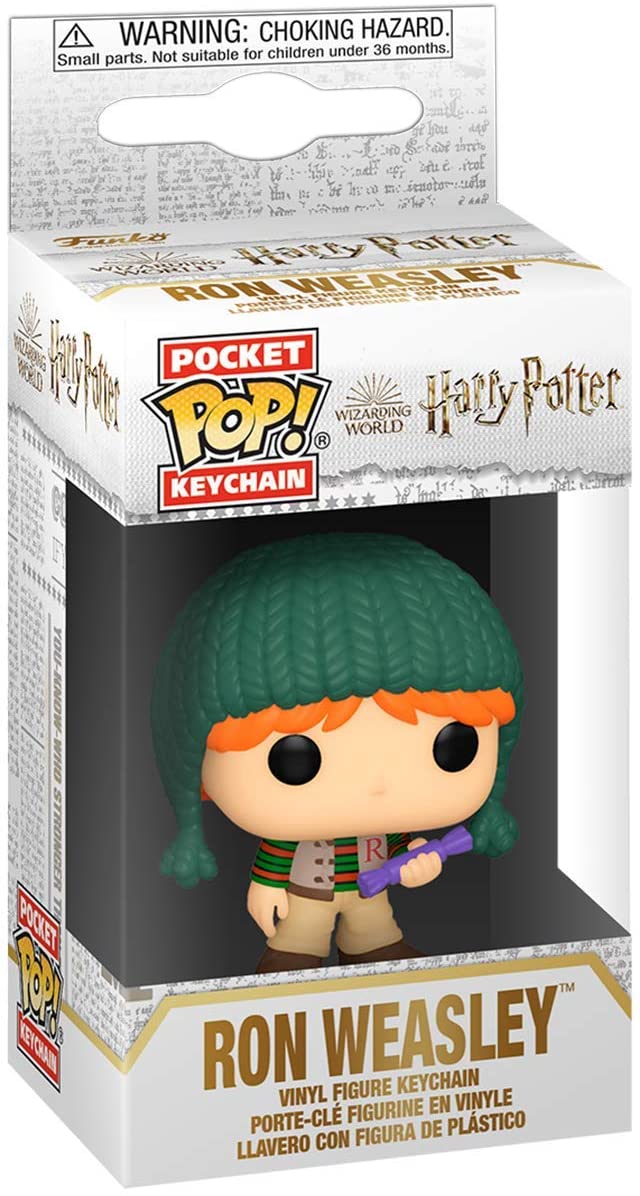 Harry Potter Holiday Ron Weasley S11 Funko 51205 Pop! Schlüsselanhänger