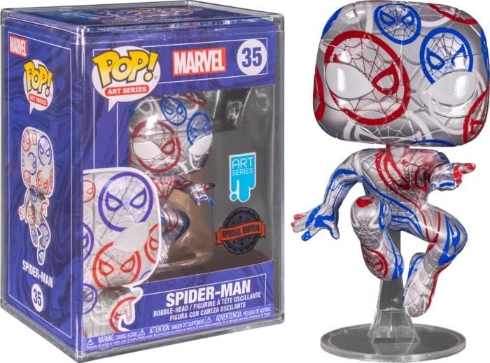 POP Funko Art Series: Marvel – Spider-Man (Sonderausgabe)