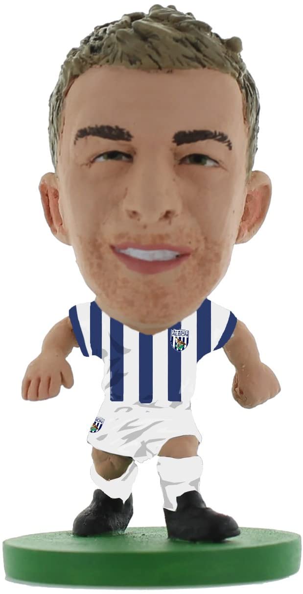 SoccerStarz SOC339 West Brom James Morrison Classic Heimtrikot