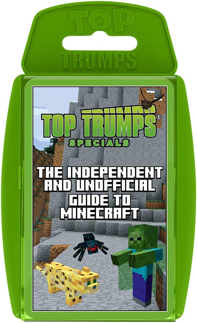 Unabhängiger und inoffizieller Leitfaden zum Minecraft Top Trumps Specials-Kartenspiel