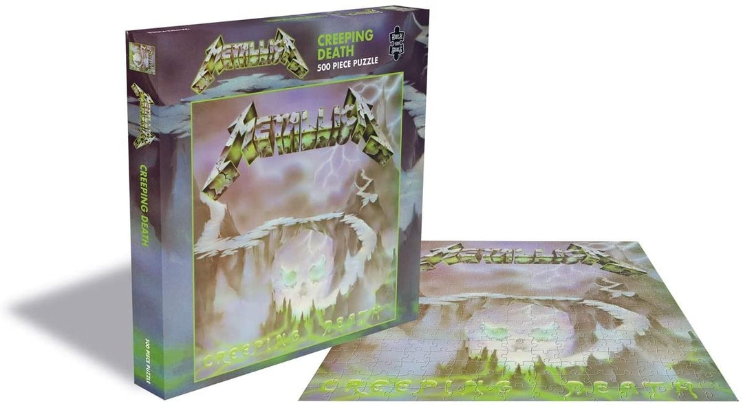 Zee Company Metallica-Puzzle „Creeping Death“, offiziell, 500 Teile, Einheitsgröße