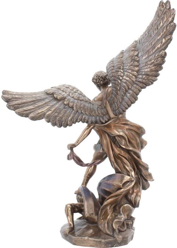 Nemesis Now Erzengel Michael Figur 45 cm Bronze