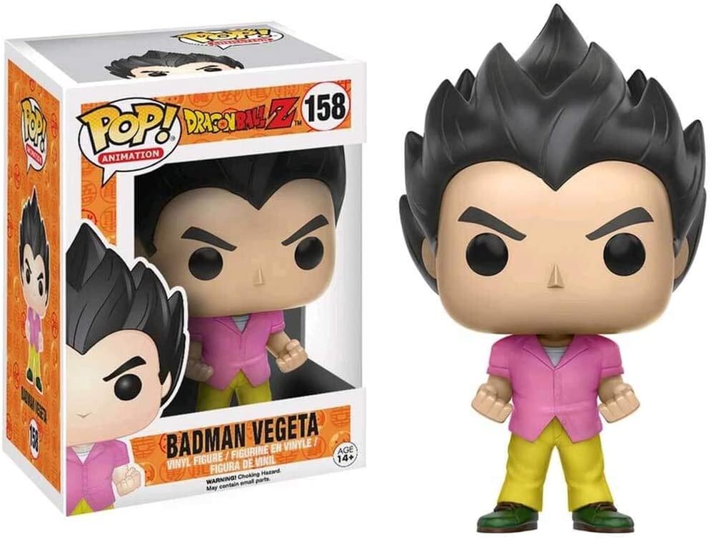 ¡Funko Pop exclusivo de Dragonball Z Badman Vegeta! Vinilo # 158