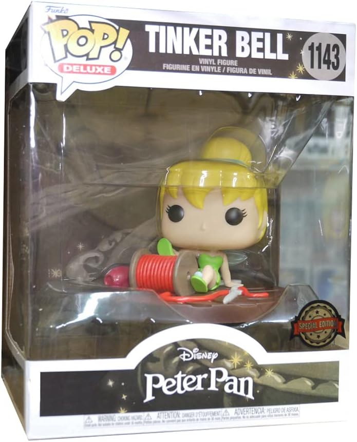 POP Funko Deluxe Disney Peter Pan Tinker Bell Vinylfigur – exklusiv bei BoxLunch