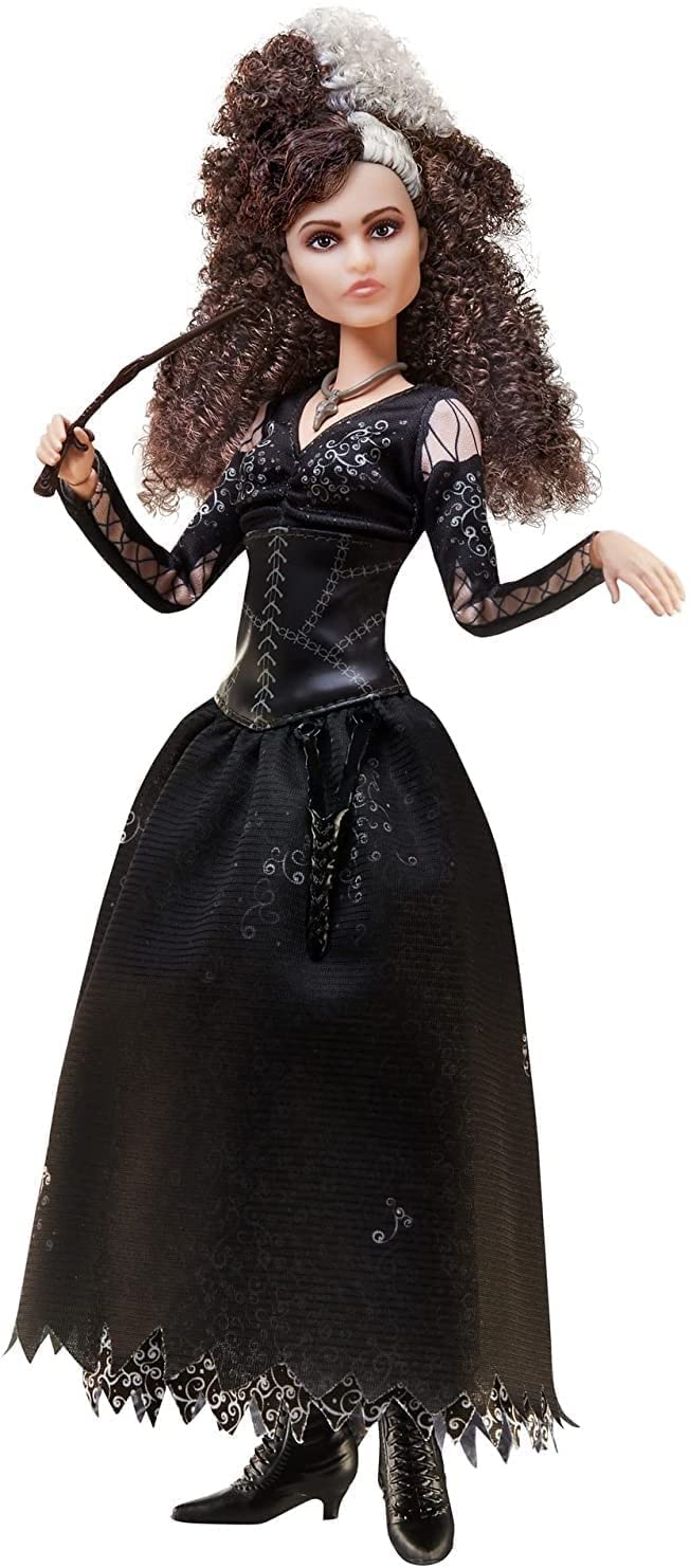 Harry Potter Bellatrix Lestrange Doll - Collectible Doll With Signature Black Dr