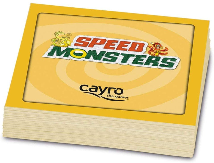 Cayro - Speed ​​Monsters - Wortspiel und Sprachentwicklung - Brettspiel - Entwicklung des Gedächtnisses sowie des verbalen Ausdrucks und der Kommunikation - Brettspiel (7018)