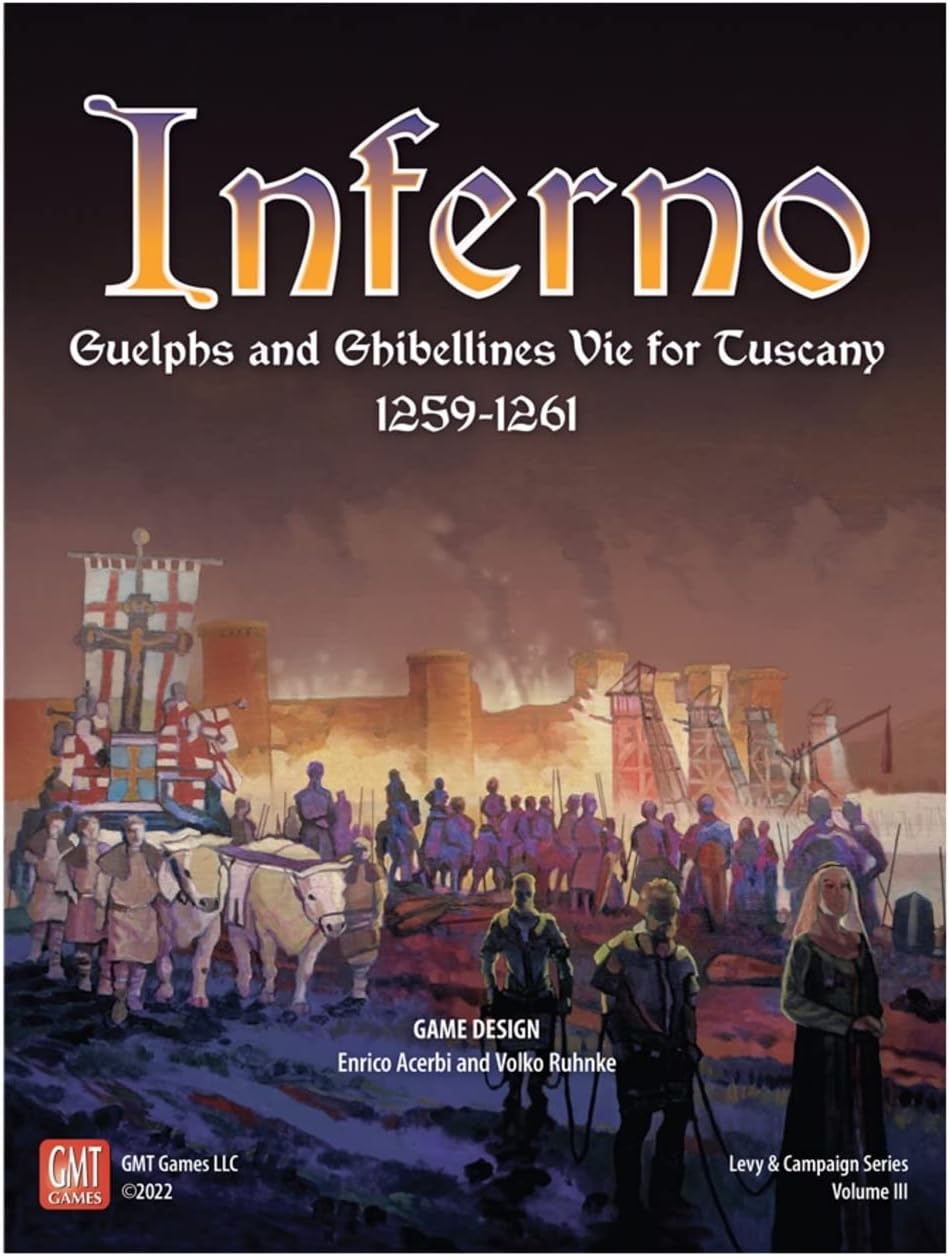 GMT Games Inferno – Welfen und Ghibellinen wetteifern um die Toskana 1259-1261