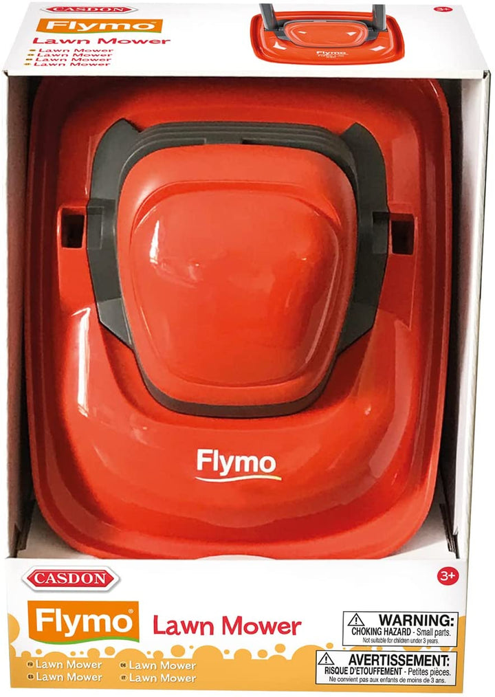 Casdon Flymo Rasenmäher | Klickender Spielzeug-Rasenmäher für Kinder ab 3 Jahren | Kann sein