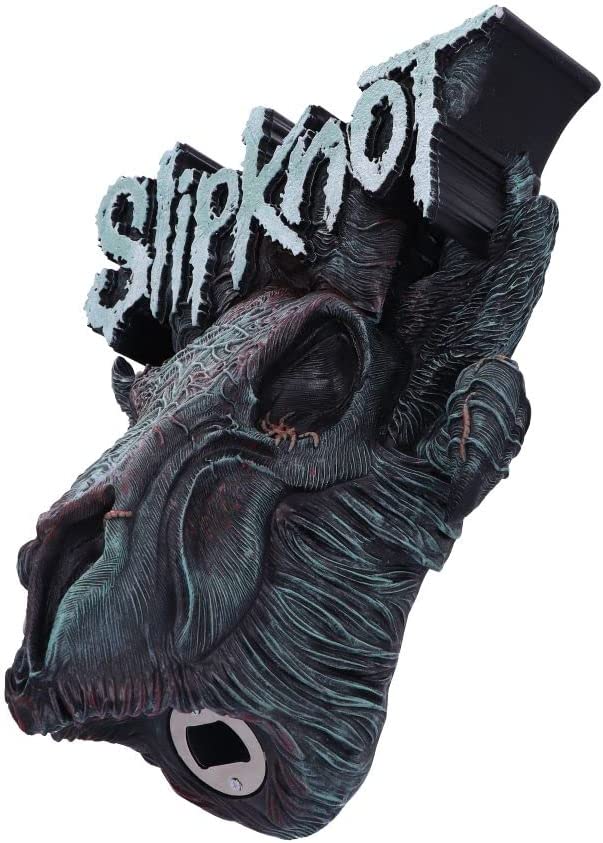 Nemesis Now offiziell lizenzierte Slipknot Infected Goat Logo Wandflasche
