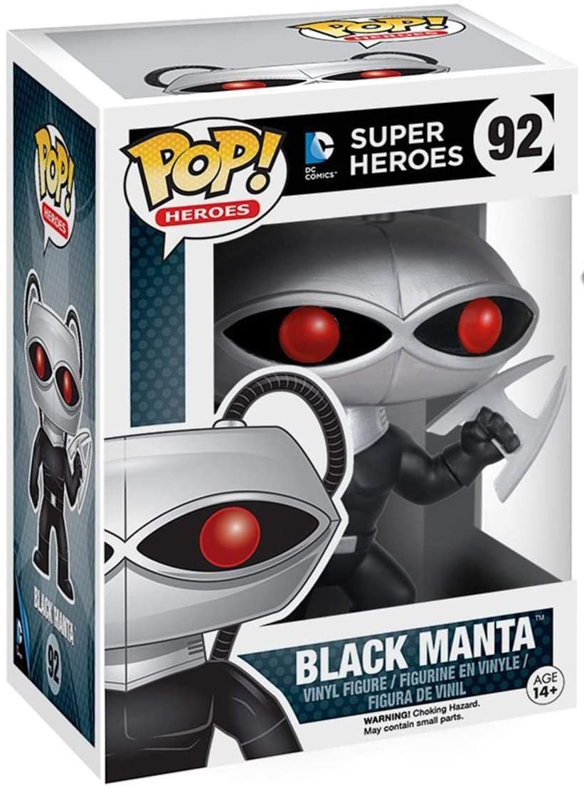 Super Heroes Black Manta Funko 08680 Pop! Vinyl Nr. 92