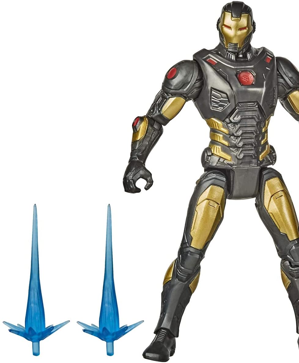 Marvel Hasbro Gamerverse Figura de acción coleccionable de Iron Man contra Taskmaster de 6 pulgadas
