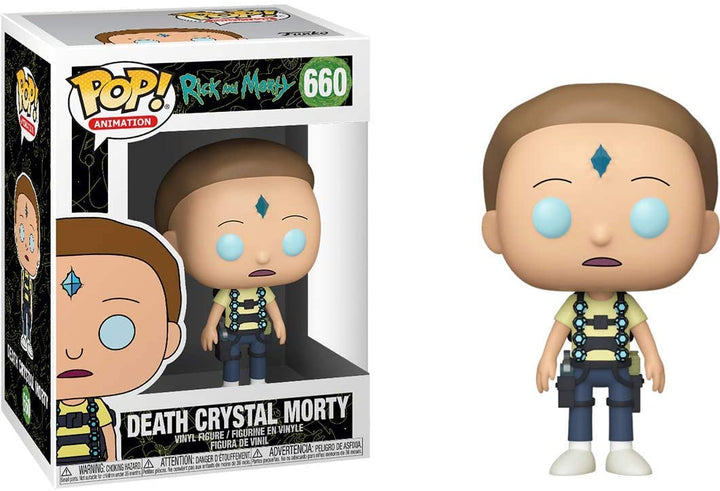 Rick &amp; Morty Death Crystal Morty Funko 44249 Pop! Vinyle #660