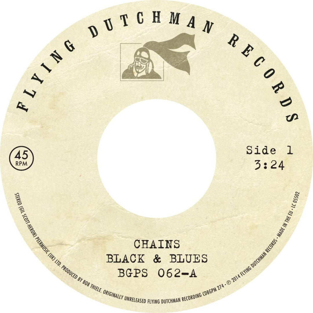 Black &amp; Blues – Chains c/w A Toast To The [Vinyl]