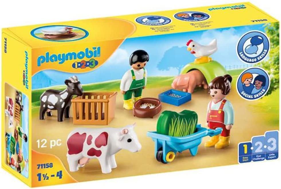 Playmobil 71158 1.2.3 Toys, Multicoloured, One Size