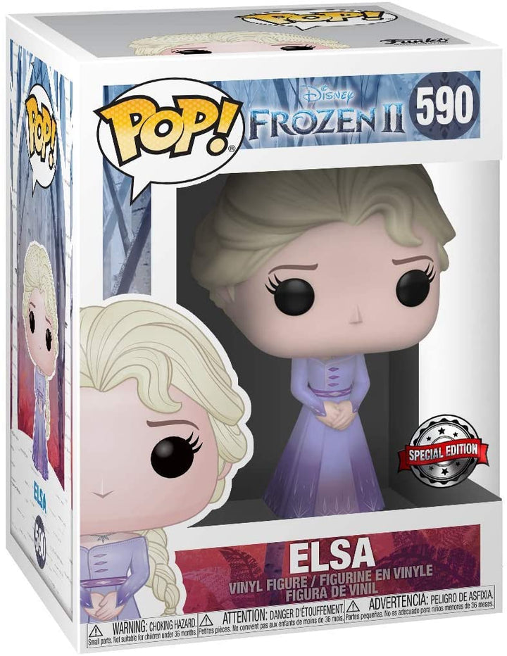 Disney Frozen II Elsa Excluir Funko 40890 Pop! Vinilo n. ° 590