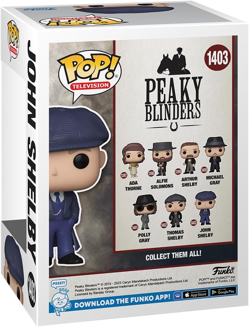 Funko POP! TV: Peaky Blinders - John Shelby - Collectable Vinyl Figure -