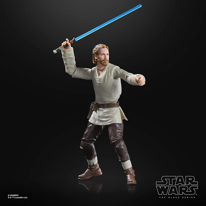 Hasbro Star Wars The Black Series Obi-Wan Kenobi (Wandering Jedi) Spielzeug 6-Zoll-Sca