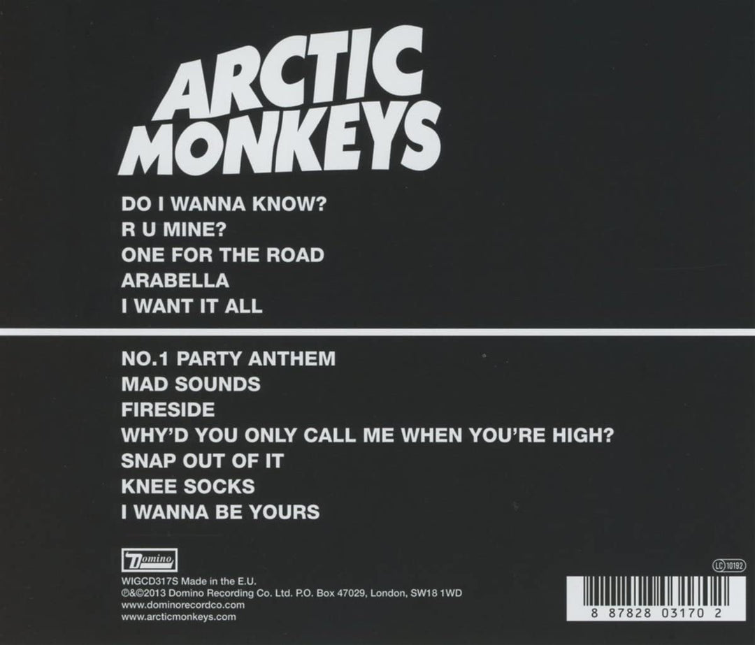 Arctic Monkeys - AM [Audio CD]