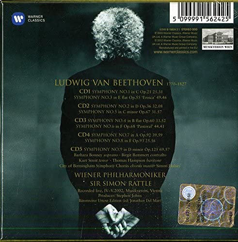 Ludwig van Beethoven – Sämtliche Symphonien [Audio-CD]