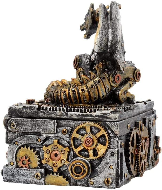 Nemesis Now Secrets of the Machine – Mechanischer Drache, Steampunk-Box 5